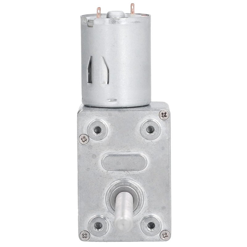 DC6V 90RPM Gear Motor with Self Locking Low Noise M6 Threaded Shaft 50mm for Industrial Drive - Image 2
